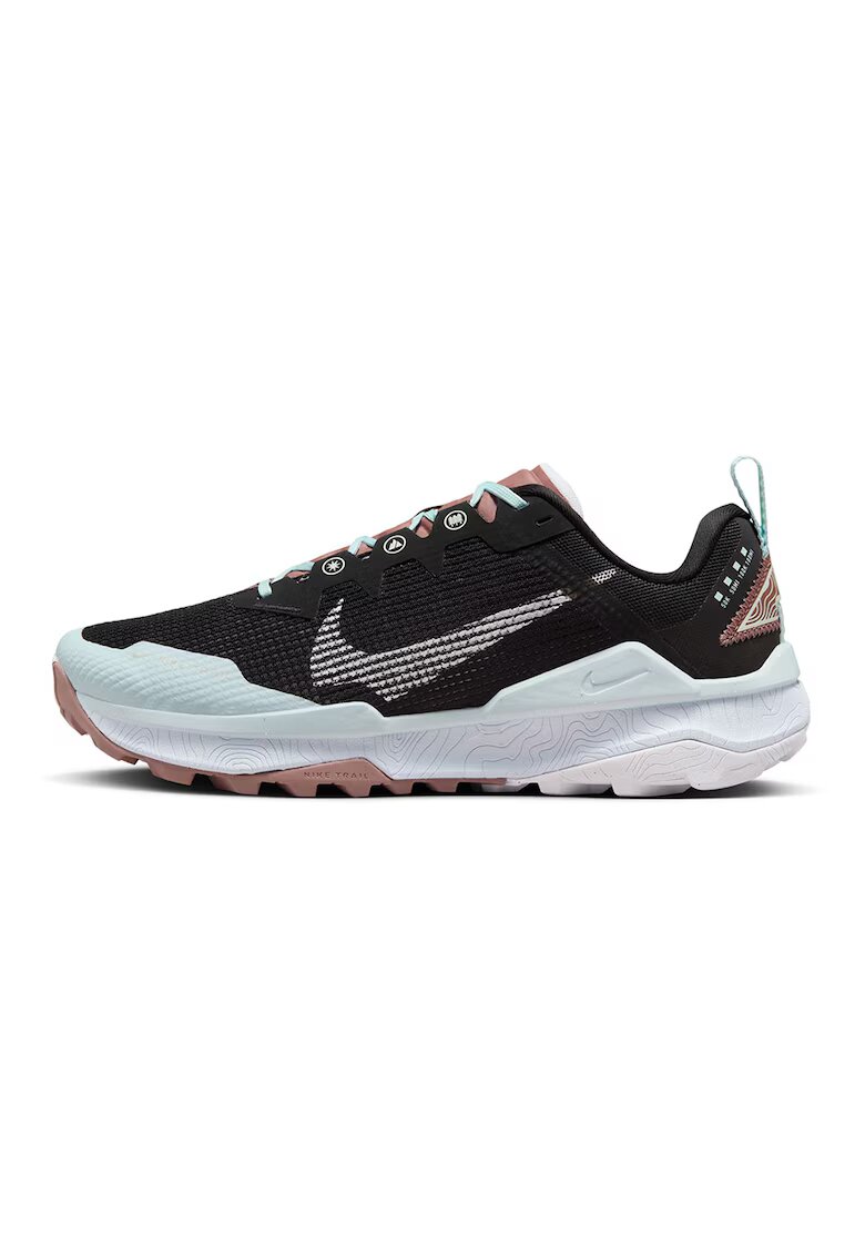 Nike Обувки React Wildhorse 8 за трейл - Черен/Светлосин