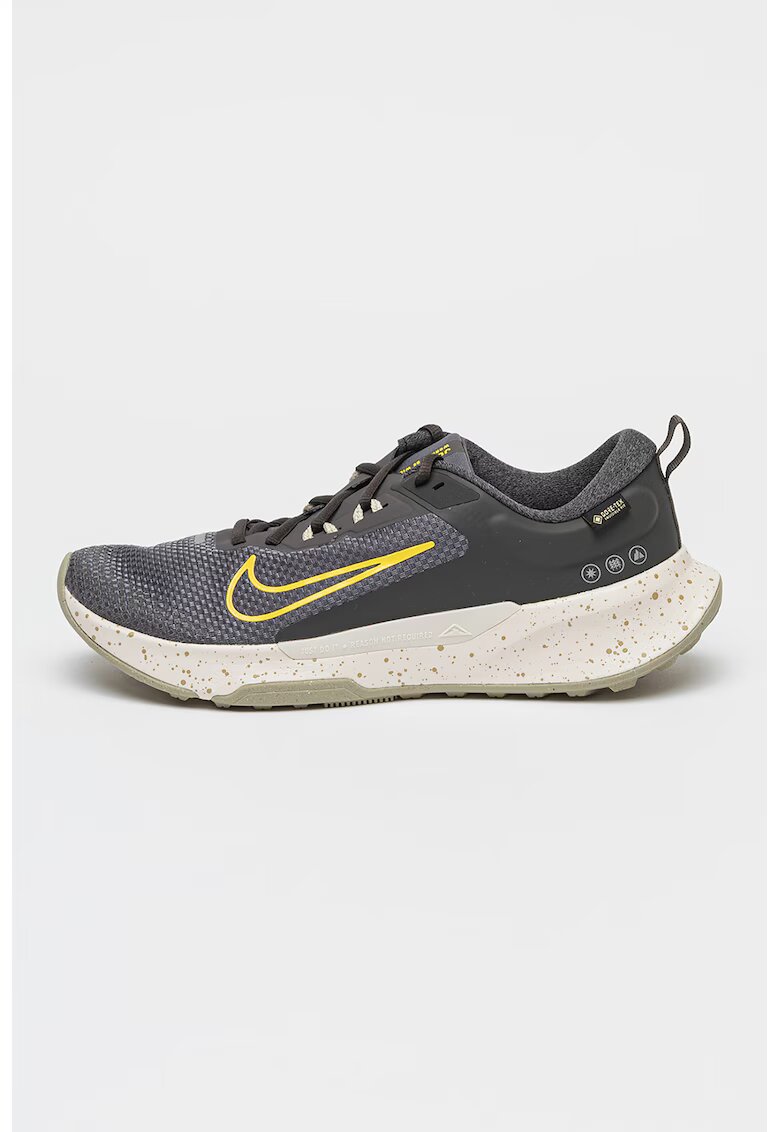Nike Обувки Juniper Trail 2 със светлоотразители - за бягане - Червен/Светло сив/Мръснобял