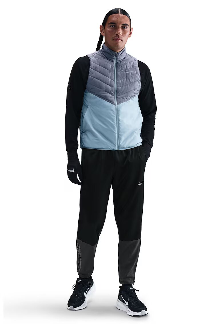 Nike Панталон за бягане Winterizer Challenger - Черен/Tъмносив