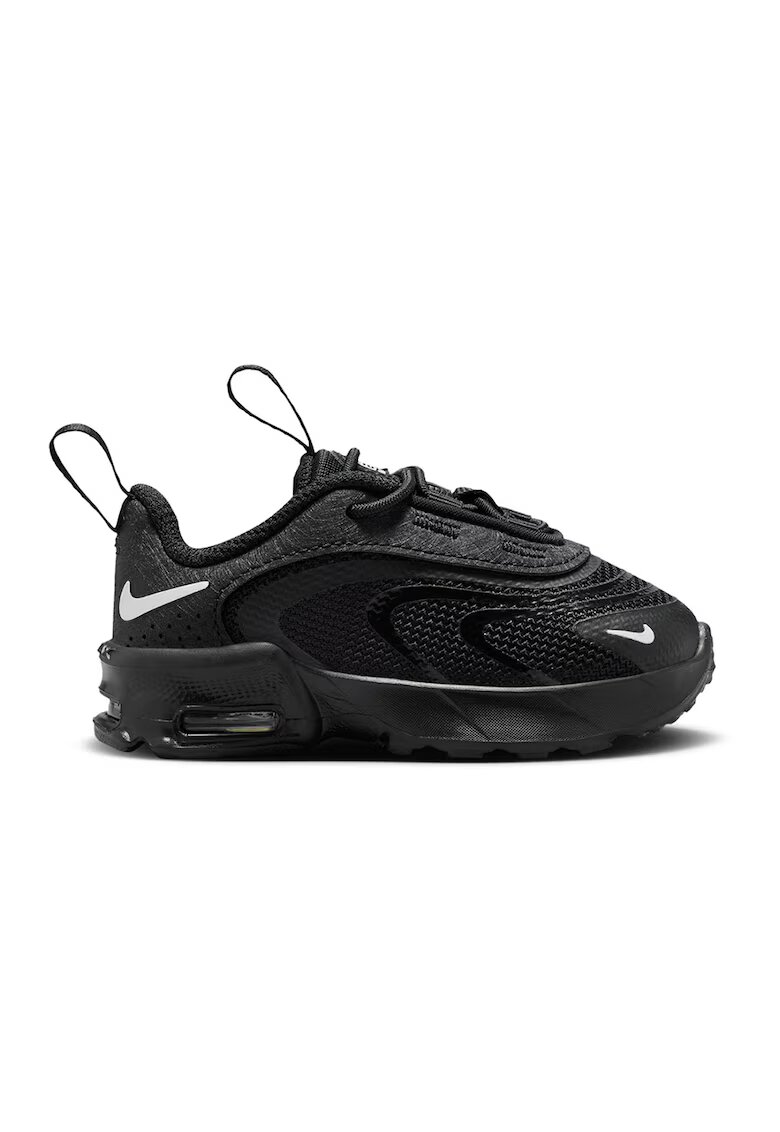 Nike Спортни обувки Air Max Fire с мрежа - Бял/Неоново оранжево