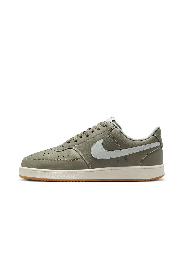 Nike Спортни обувки Court Vision Low с кожа