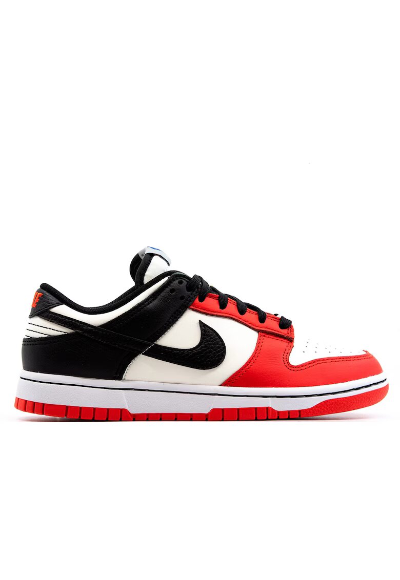 Nike Спортни обувки Dunk Low EMB NBA 75T DD3363-100 - Червен/Бял