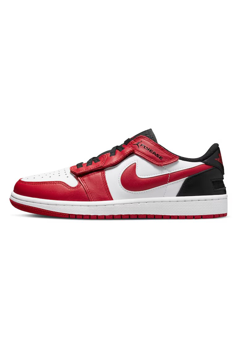 Nike Спортни обувки - Jordan - Air Jordan 1 Low Flyease Gym Red - естествена кожа - червени -