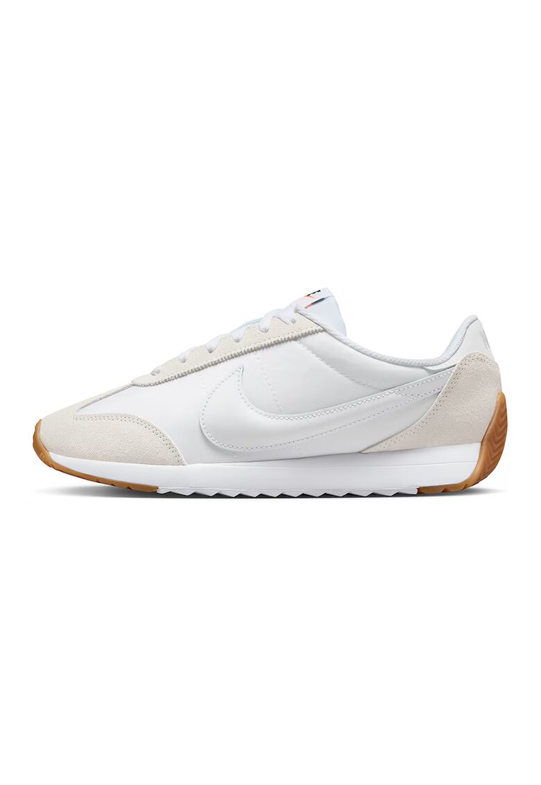Nike Спортни обувки Pacific с лого и велур - Бял/Черен/Бежов