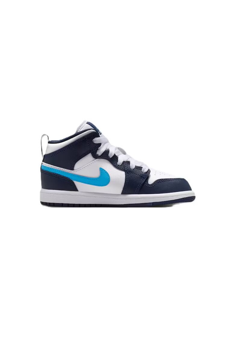 Nike Спортни обувки за деца JORDAN 1 MID BP - Естествена кожа -