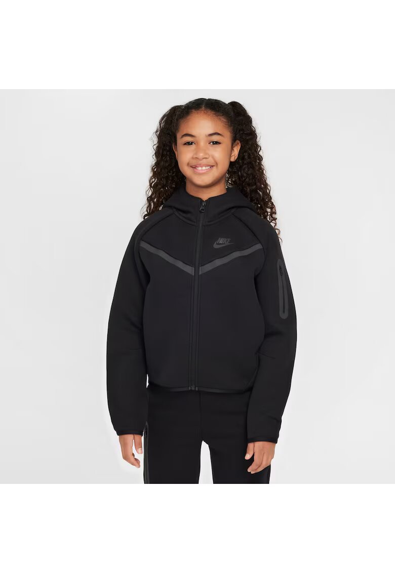 Nike Суитшърт с цип G NSW TCH FLC HD FZ LS-HV8695-010