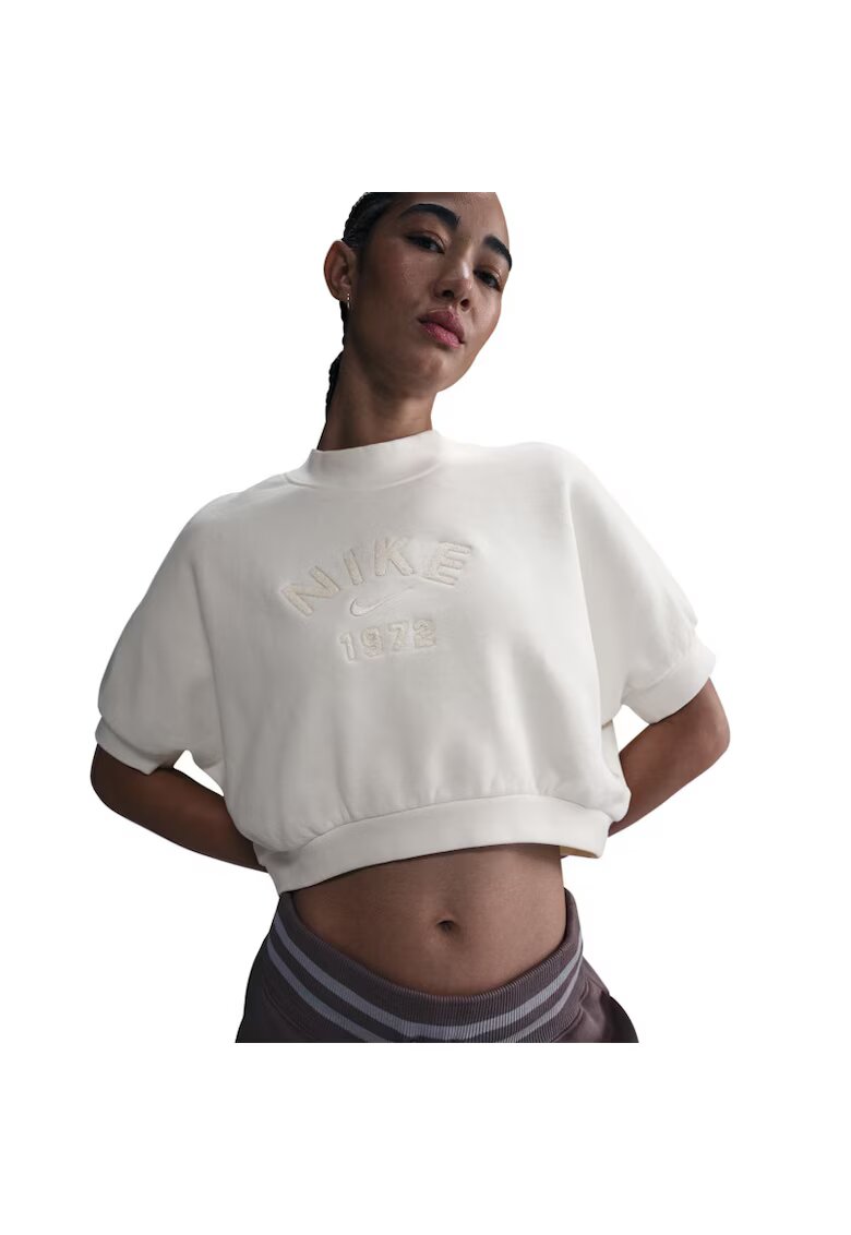 Nike Тениска W NSW CLLCTN SS FLC CREW-HJ0224-133