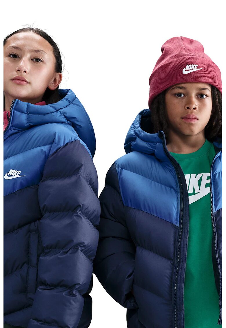 Nike Зимно яке Sportswear - Черен/Сив