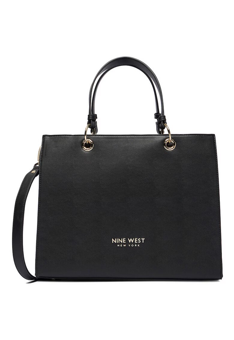 NINE WEST Дамска чанта - черна - Един размер INTL - текстилен материал