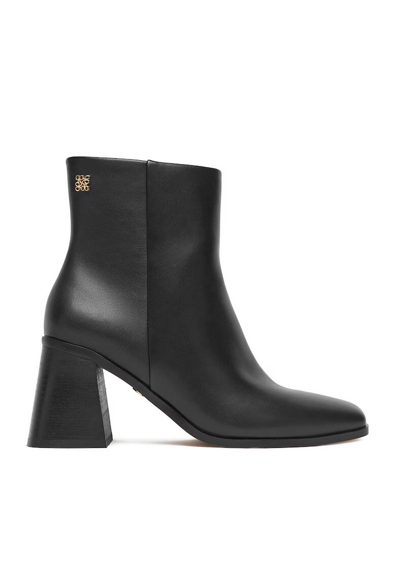 NINE WEST Дамски боти CEO-MUNIRA-01 - Текстил - Черни