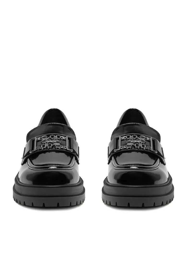 NINE WEST Дамски мокасини - CEO-KARIMA-01 - черни - текстил