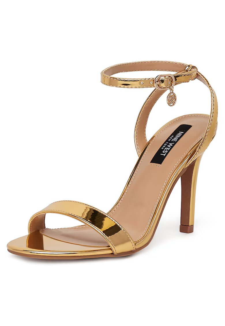NINE WEST Дамски сандали златисти