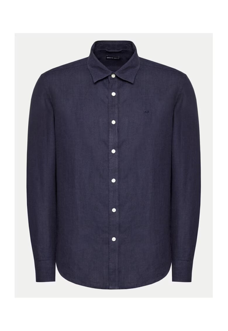 North Sails Мъжка риза - 99858 - Linen - L INTL - Navy