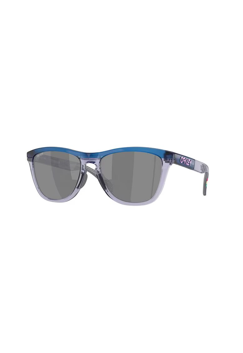 Oakley Мъжки слънчеви очила еднороден цвят - матово синьо - 55x17x136