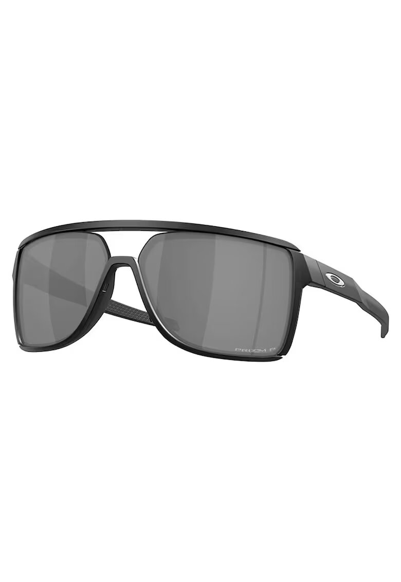 Oakley Мъжки слънчеви очила - Пластмасови - Поляризирани - Черен - 63-12-133
