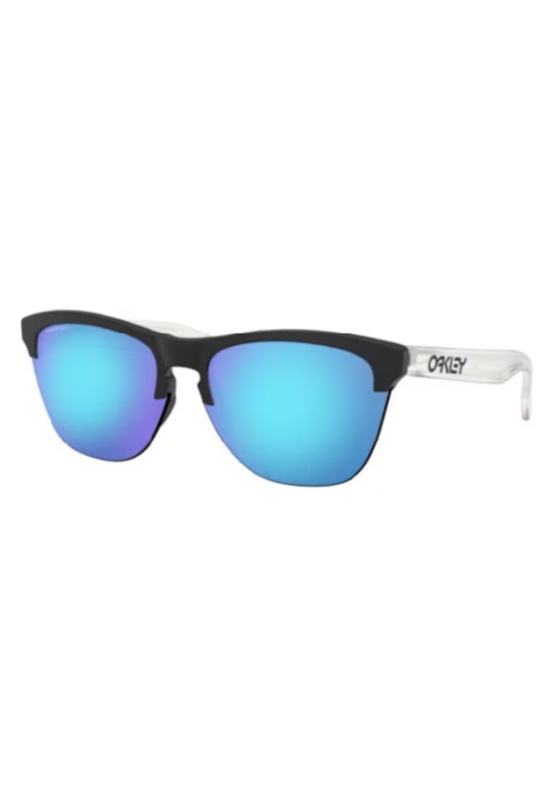 Oakley Слънчеви очила Frogskins Lite - Matte Black - Matte Clear - Prizm Sapphire Iridium