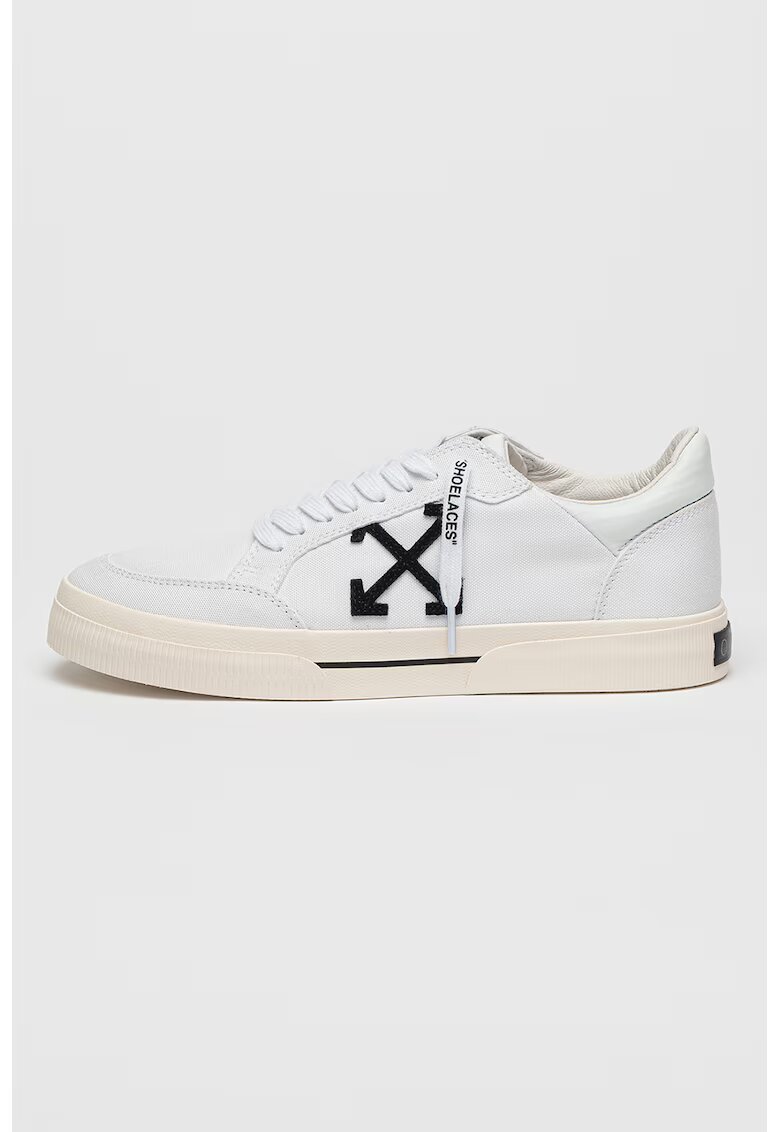 Off-White Кецове Omia с лого - Бял/Черен