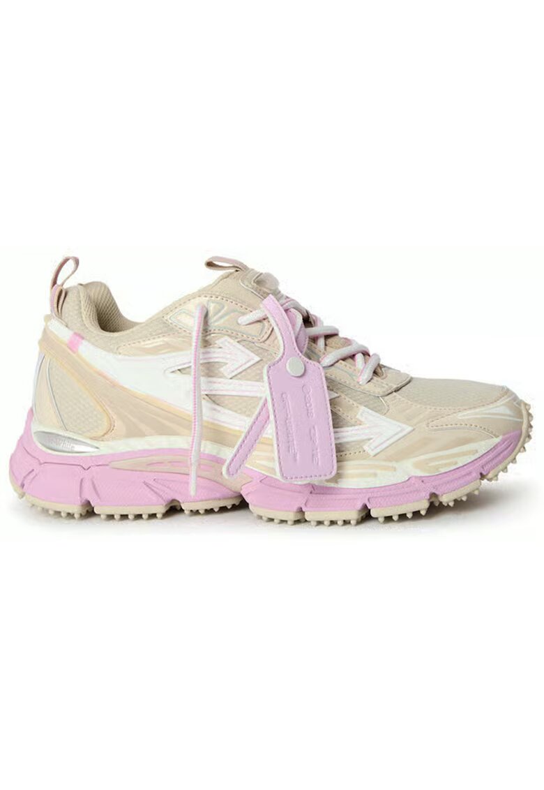 Off-White Спортни обувки Be Right Back Sail Pink Бежови