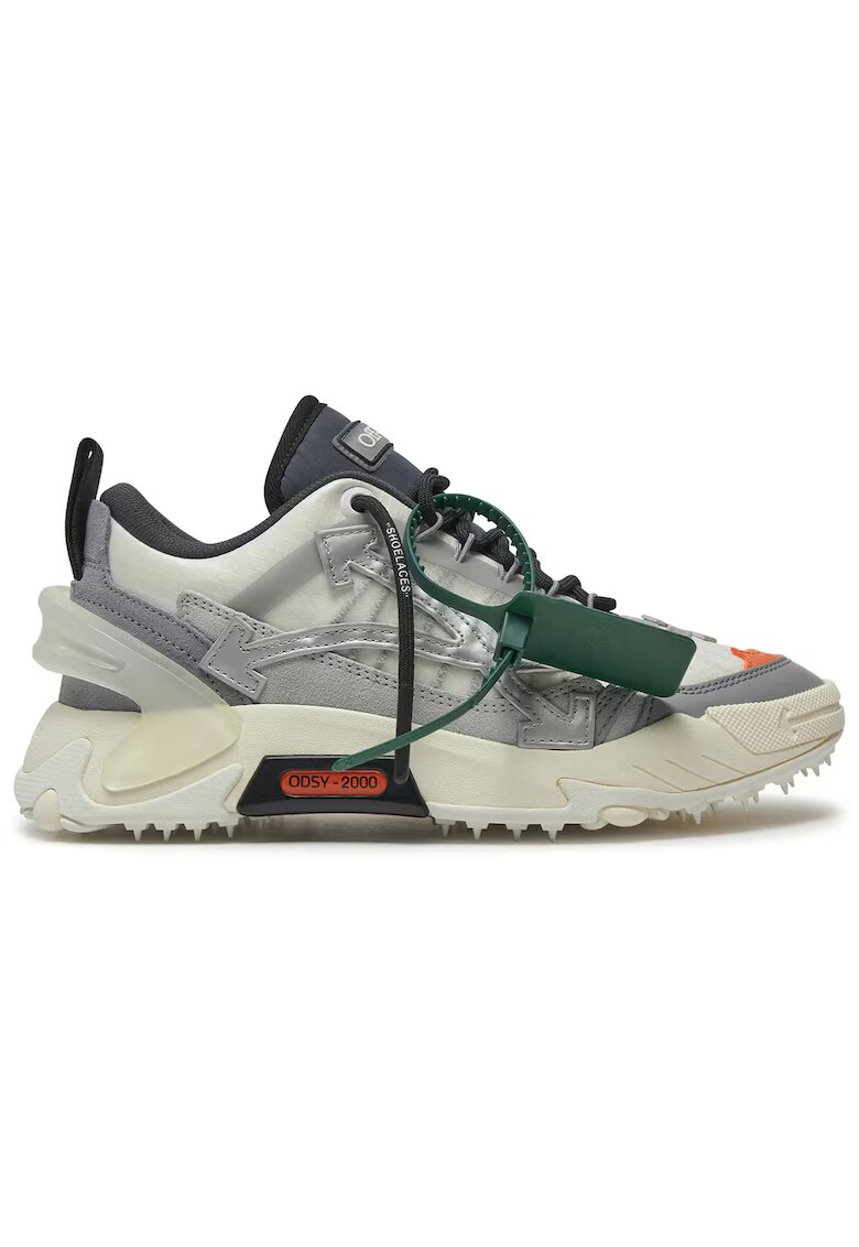 Off-White Спортни обувки Odsy 2000 Silver Bullet Сиво Бежово