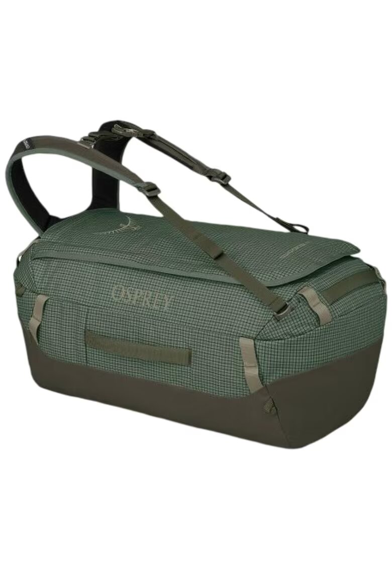Osprey Чанта Transporter Duffel 40 - Зелен/Сив