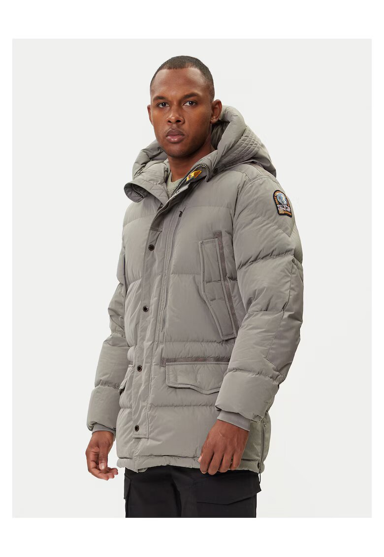 PARAJUMPERS Мъжко пухено яке бежово - 2 представителни характеристики