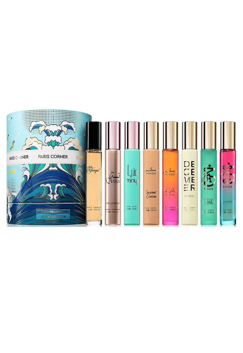 Paris Corner Комплект Discover Your Fragrance - Парфюмна вода - 8 x15 мл