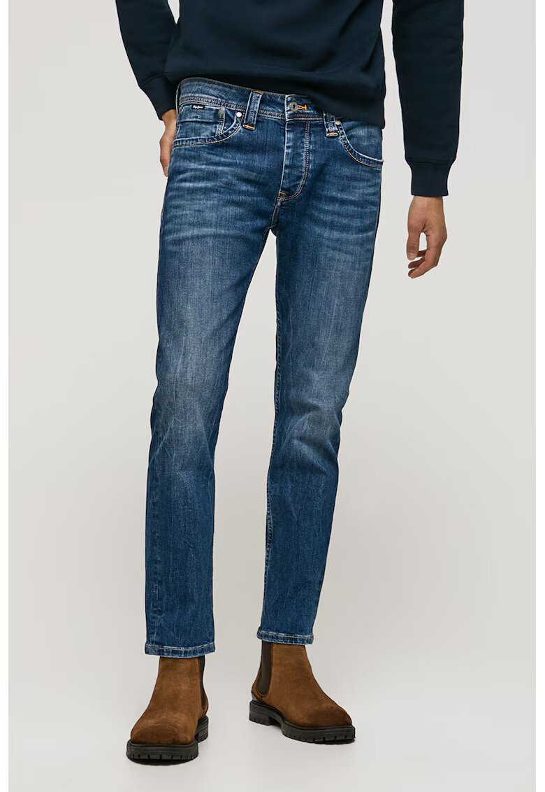 Pepe Jeans London Дънки Cash със средна талия