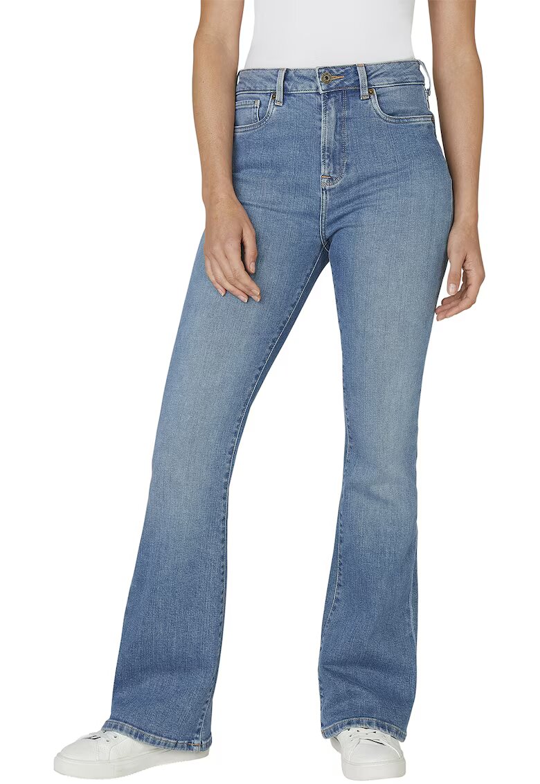 Pepe Jeans London Дънки с висока талия и широк крачол