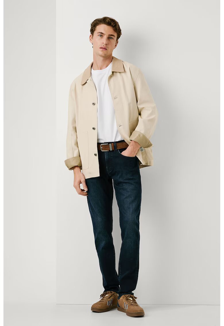 Pepe Jeans London Слим дънки с миди талия