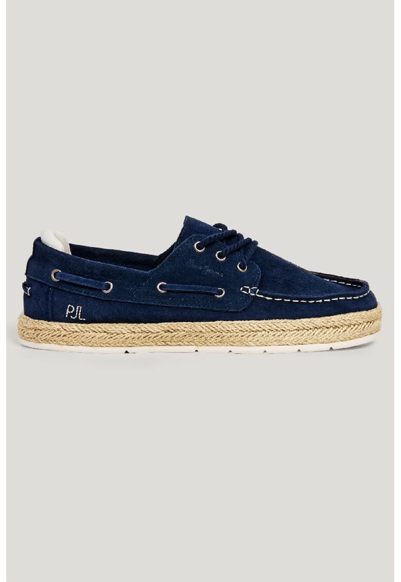 Pepe Jeans London Велурени мокасини