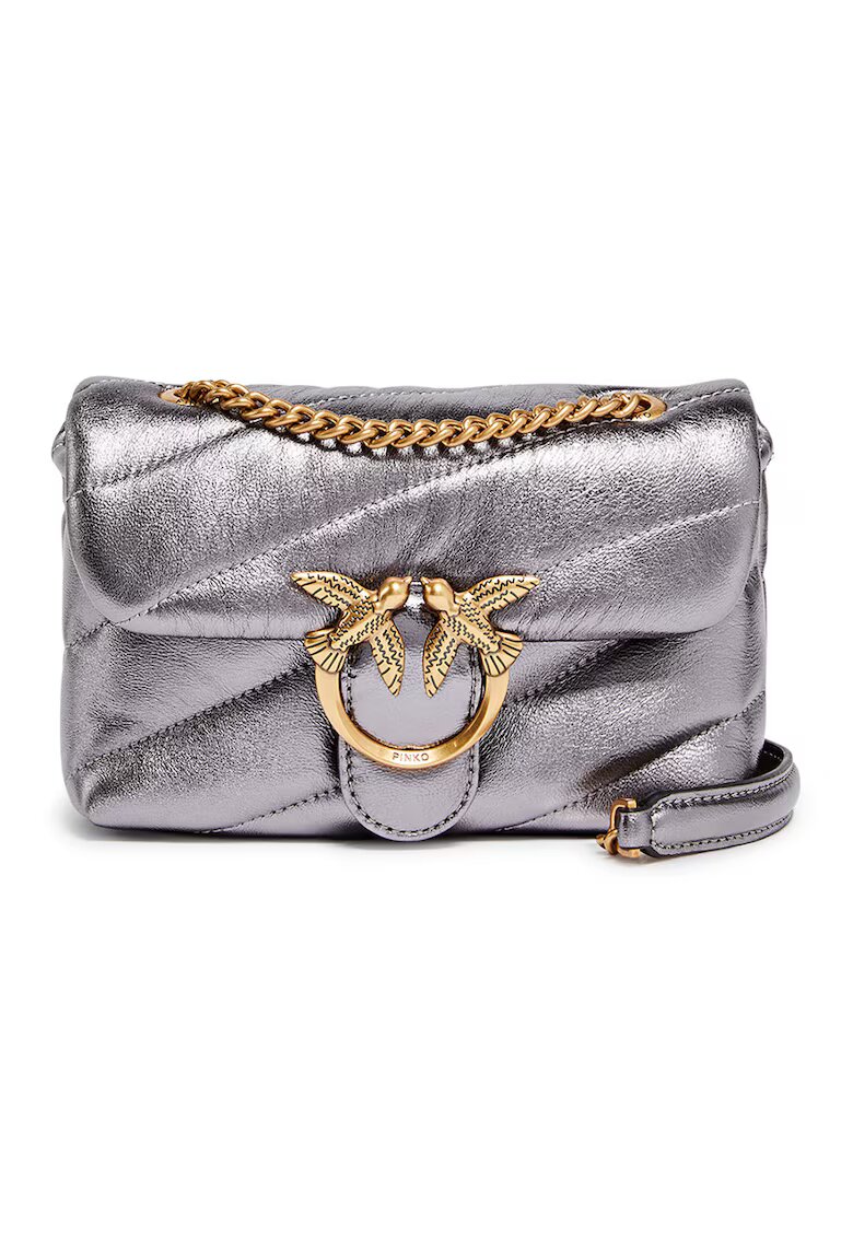 Pinko Кожена чанта Love Puff