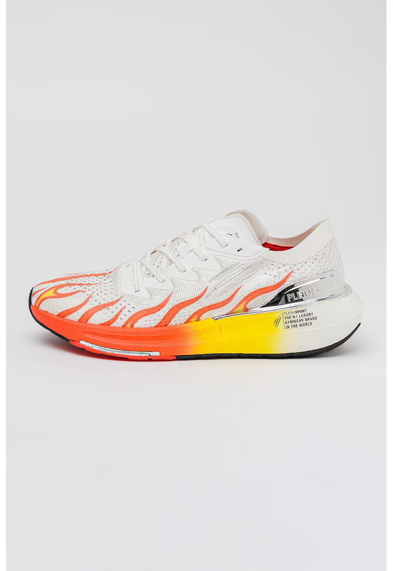 Plein Sport Спортни обувки Atomic Speed Flame - Червен/Бял