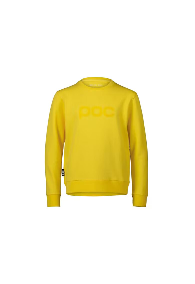 POC Детска блуза - Памук - Жълта - 140 см