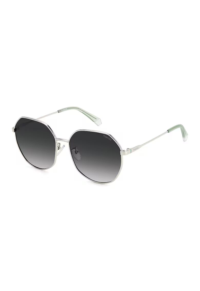 Polaroid Шестоъгълни слънчеви очила с поляризация - Сребрист