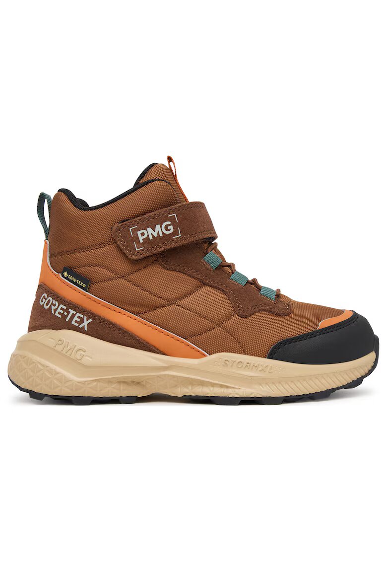 Primigi мрежести боти с GORE-TEX - велкро закопчаване - 0000306409538_30 - кафяво