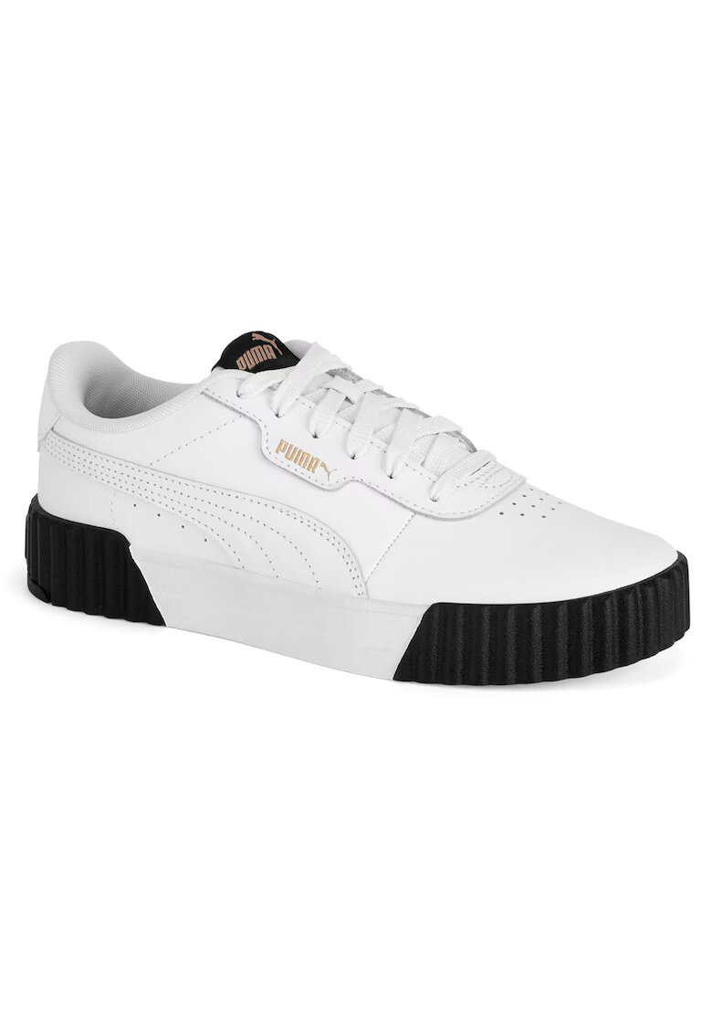 Puma Дамски кецове бели - кожени - удобни