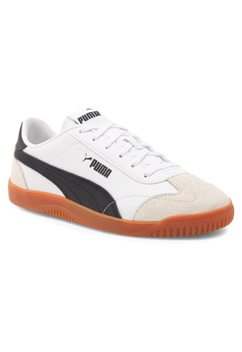 Puma Дамски спортни обувки - екологична кожа - бели