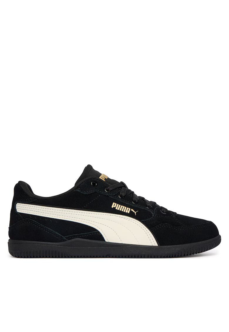 Puma Дамски спортни обувки - екологична кожа - бели - спортна елегантност