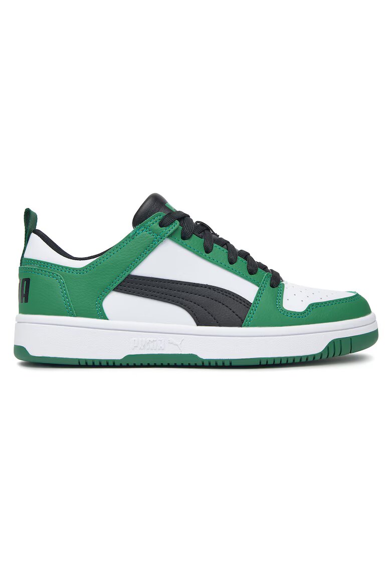 Puma Маратонки за момчета - екологична кожа - зелени