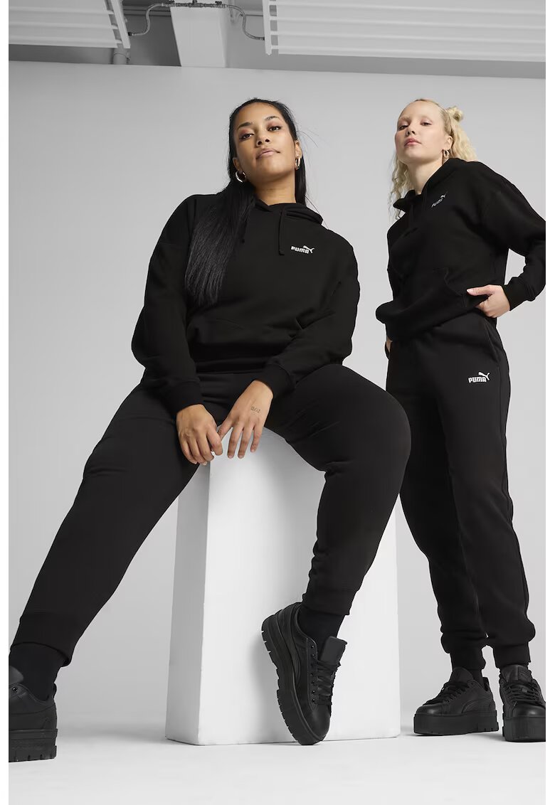 Puma Скосен спортен панталон със странични джобове