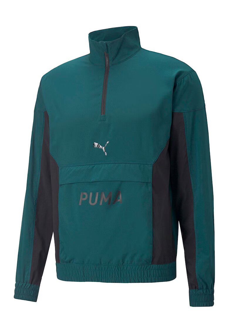 Puma Спортен суитшърт с къс цип