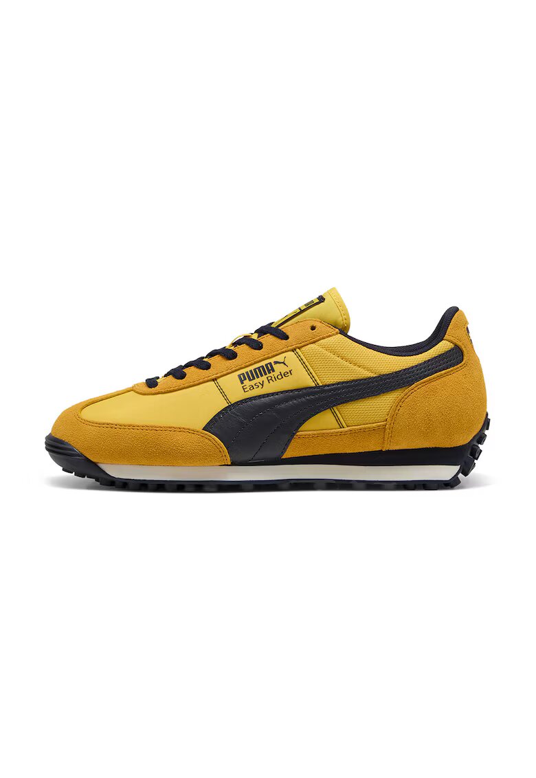 Puma Спортни обувки Easy Rider с велур - Ултрамарин синьо/Шафраново жълто