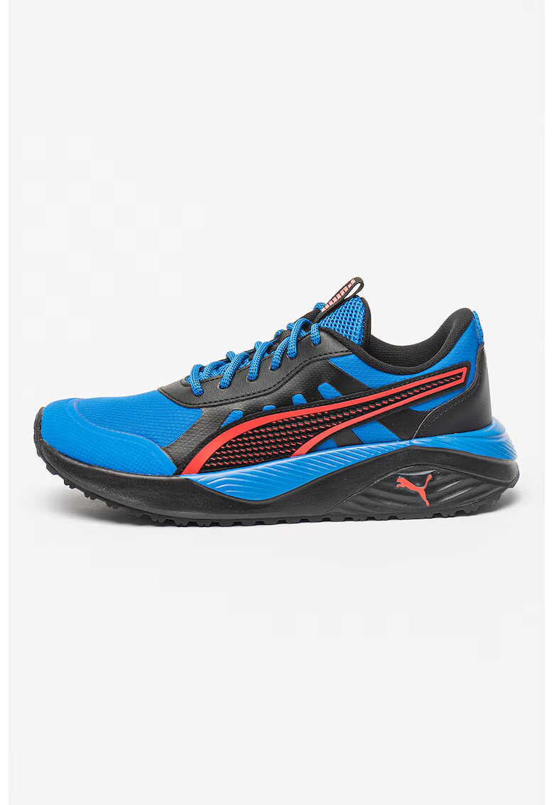 Puma Спортни обувки Excursion с лого - Черен/Кралско Синьо