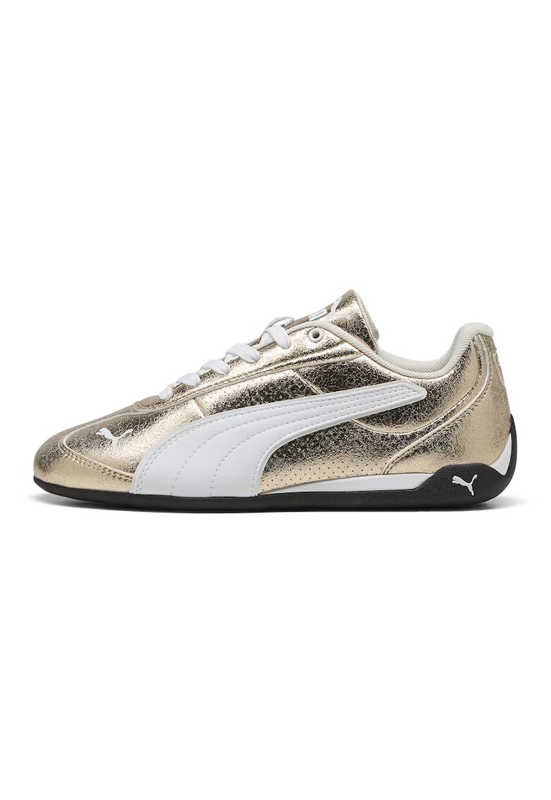 Puma Спортни обувки Replicatch Metallic Whisper - Бял/Златист