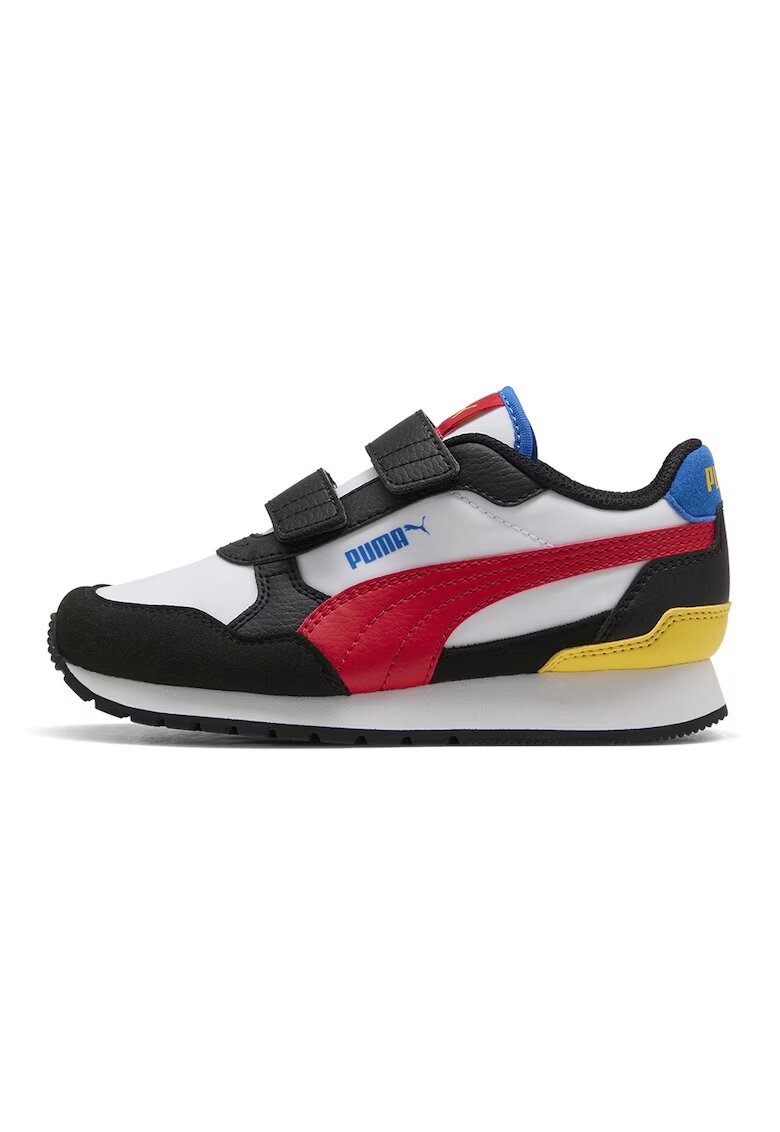Puma Спортни обувки ST Runner с велкро - Червен/Бял/Черен