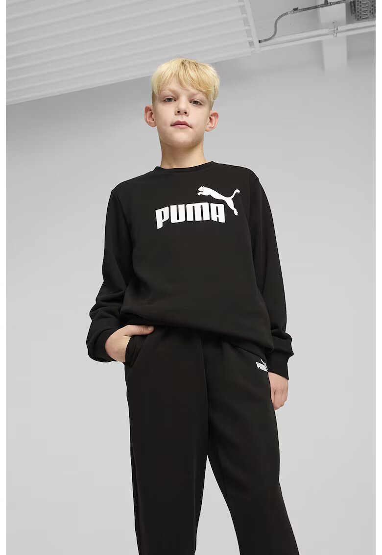 Puma Свободен спортен екип с памук - Бял/Черен