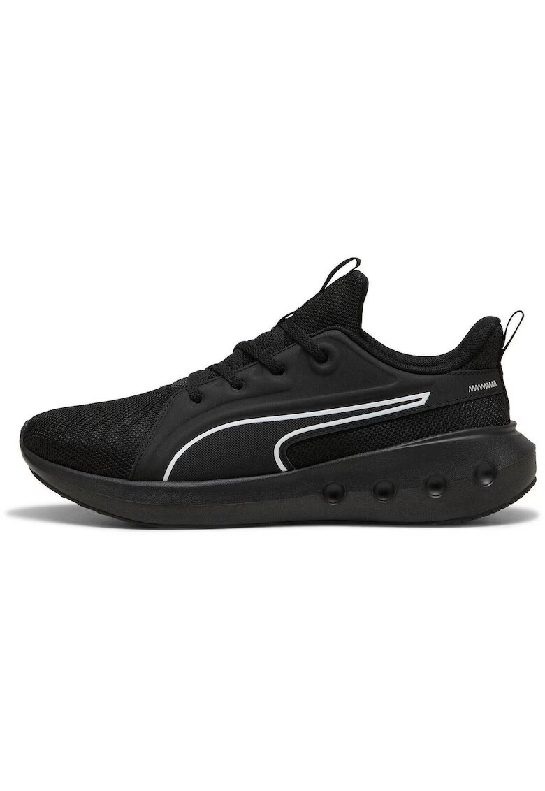 Puma Текстилни маратонки Softride Carson Logo - Черни - 6