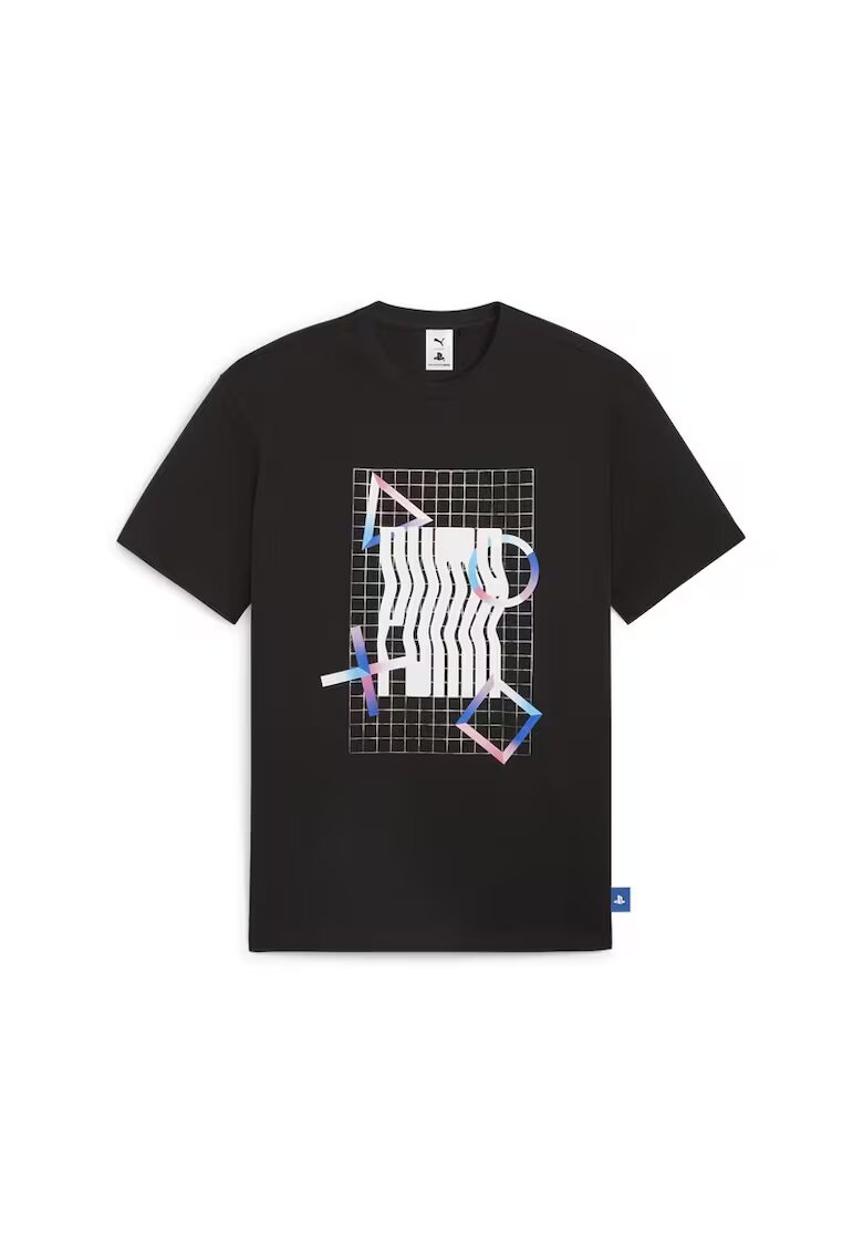 Puma Тениска за мъже - x playstation tee - 624694-01 - XS INTL - Черна