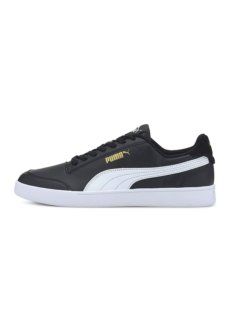 Puma Унисекс спортни обувки Shuffle от еко кожа - Ултрамарин синьо/Мръснобял