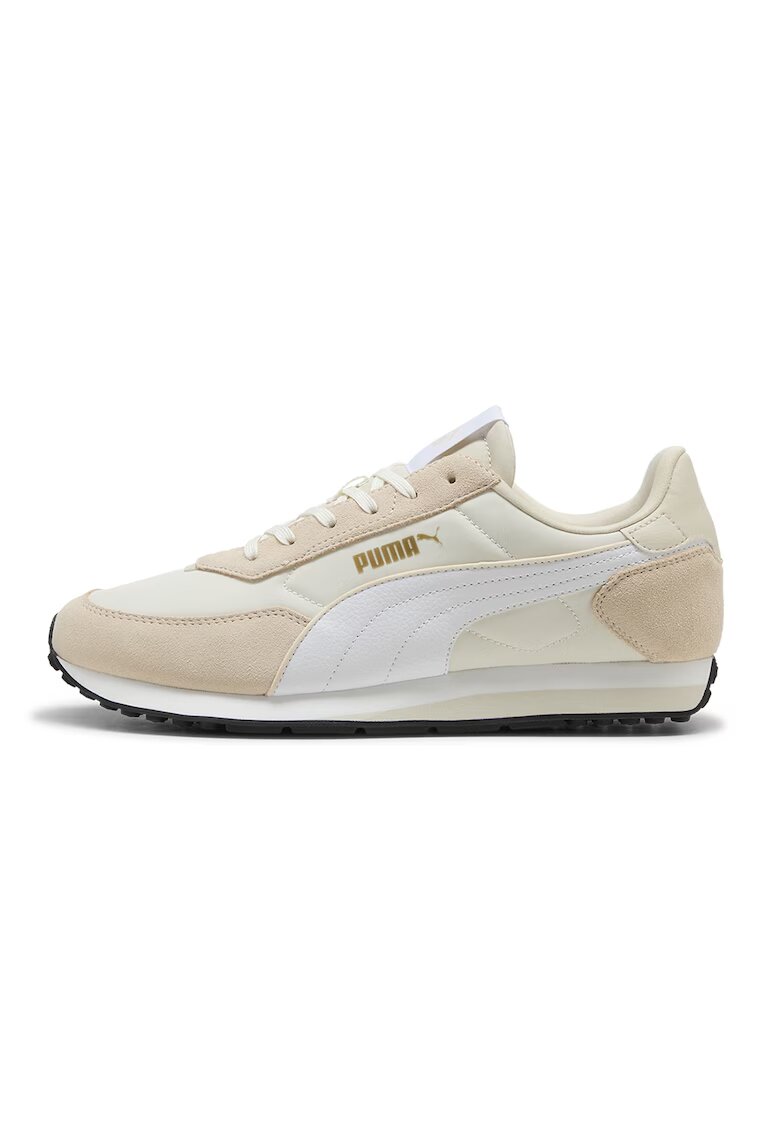 Puma Унисекс спортни обувки St Miler Rise с велур и мрежа - Бордо/Син